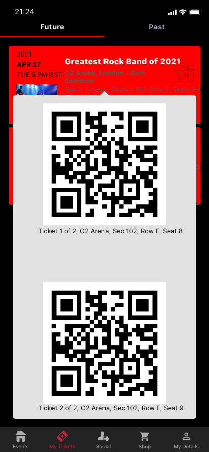 8 - My Tickets